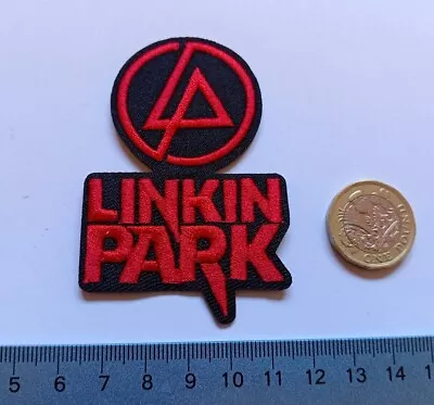 Buy LINKIN PARK Band Sew Or Iron On Embroidered Patch 😈 • 2.59£