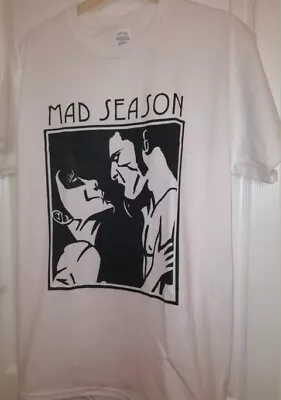 Buy Mad Season Above T Shirt Music Grunge Rock Alice In Chains Screaming Trees W142 • 12.11£
