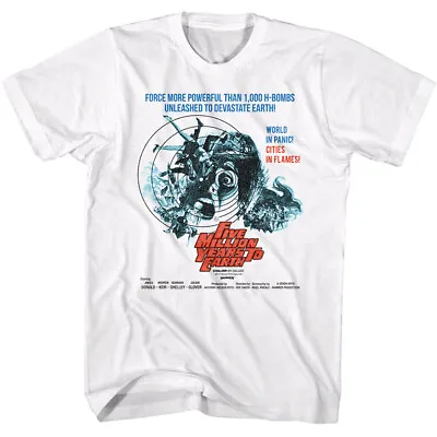 Buy Hammer Horror Five Million Years To Earth Movie Poster Men's T Shirt • 38.10£