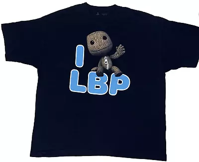 Buy Little Big Planet T-Shirt LBP PlayStation Sackboy Size XXL 2XL PS3 3 Game Works • 72.28£
