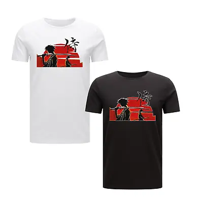 Buy Samurai Champloo T-shirt Anime Sunset Swordsmen Mugin Jin Top Adults Design • 12.49£