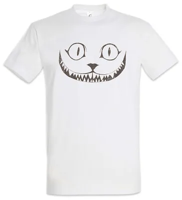 Buy Cheshire Cat II T-Shirt Alice In Cat Cats Wonderland Love Addicted Addiction • 21.59£
