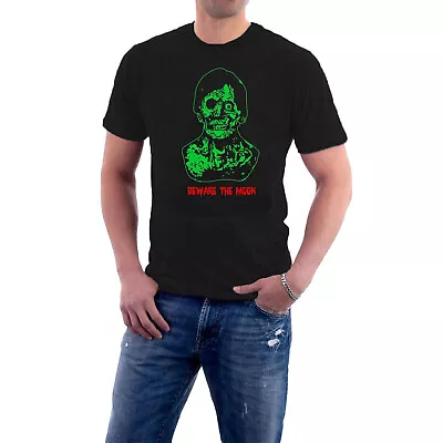 Buy Corpse Jack T-shirt Beware The Moon American Werewolf Halloween Tee By Sillytees • 14£