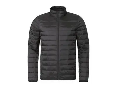 Buy Mens Quilted Puffer Jacket Lightweight Padded Coat Puffer Spring Jacket Zip Up • 19.99£