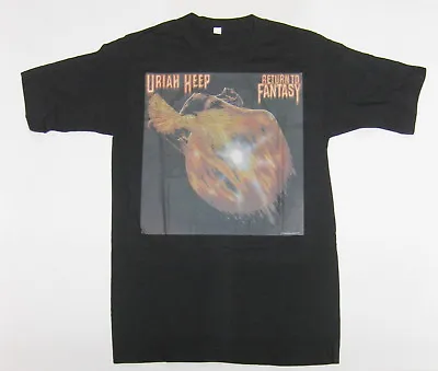Buy URIAH HEEP Return To Fantasy 1975 VINTAGE Promo Concert T- SHIRT Hensley PROG • 189.98£