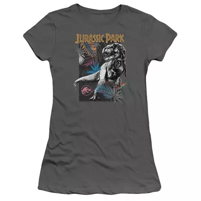 Buy Jurassic Park  Foliage  Women's Adult Or Girl's Jr Babydoll Tee • 33.71£
