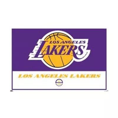 Buy Impact Merch. Poster: NBA Los Angeles Lakers - Logo 610mm X 915mm #50 • 8.19£