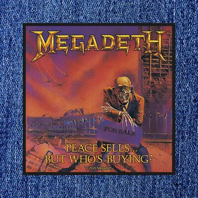 Buy Megadeth - Peace Sells..but Who's Buying (new) Sew On Patch Official Band Merch • 4.75£