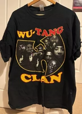 Buy Rare Wu-Tang Clan Print T Shirt Size XL • 15£