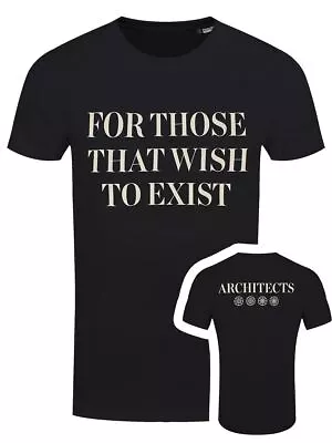 Buy Architects T-shirt FTTWTE Text Organic Fiartrade Men's Black • 20.99£