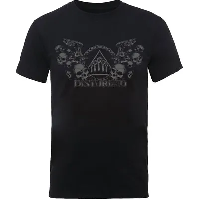 Buy Disturbed Official Beware The Vultures Mens Black Short Sleeve T-Shirt Rock Band • 13.95£