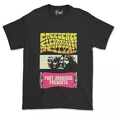 Buy Creedence Clearwater Revival T-Shirt Cosmo's Factory Band Poster Fortunate Son • 20£