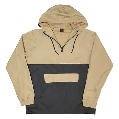 Buy ZINE Mens Anorak Jacket Beige Hooded L • 19.99£