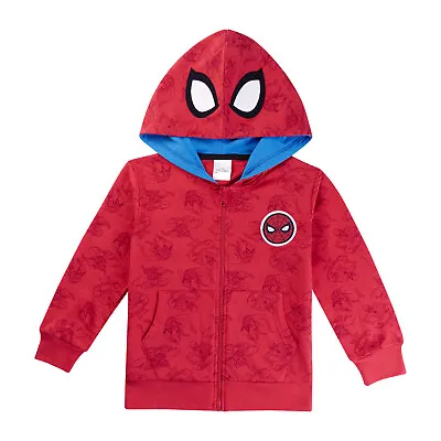 Buy Spiderman Boys Hoodie, Zip Up Hoodie For Boys, Official Marvel Merchandise • 17.95£