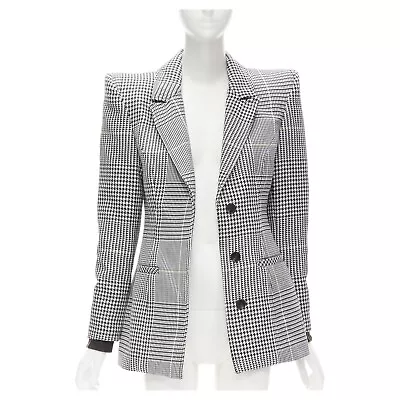 Buy New Adidas X Ivy Park White/ Black Plaid Suit Jacket Size M • 120£
