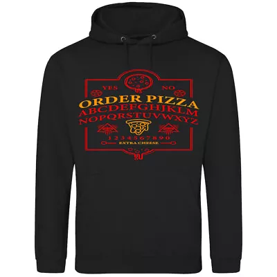 Buy Ouija Pizza Order, Unisex Hoodie XS - 5XL, Spirit Board, Food, Cheese Witchcraft • 31.95£