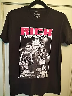 Buy Rick And Morty Black T Shirt Size S • 5£
