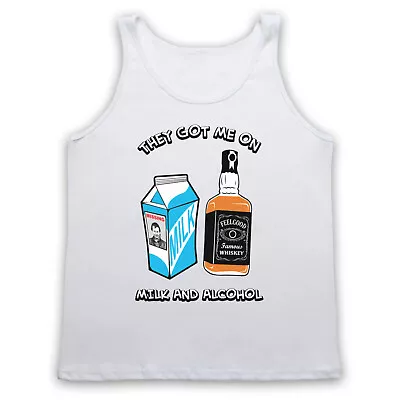 Buy Dr Feelgood Milk And Alcohol Rock T-shirt Unofficial Adults Vest Tank Top • 18.99£