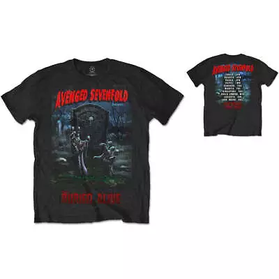 Buy Avenged Sevenfold Unisex T-Shirt: Buried Alive Tour 2012 (Back Print) OFFICIAL N • 19.60£