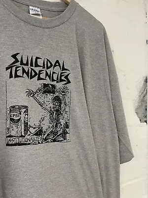 Buy Suicidal Tendencies Institutionalized 4XL T-shirt Band Merch Punk Thrash Metal • 5.50£