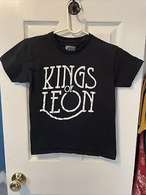 Buy Kings Of Leon Kids Black Shirt Size Medium • 9.44£