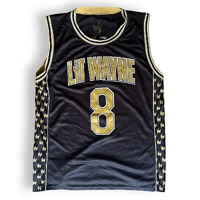 Buy Lil Wayne Carter Basketball Jersey Shirt Tank Top Size 4XL Tour Merch • 27.47£