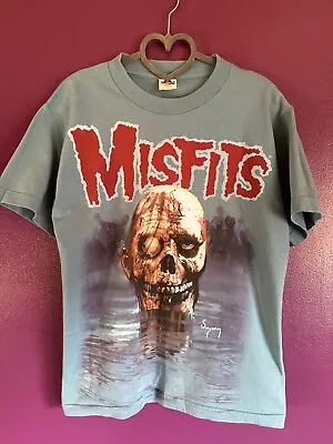 Buy Misfits The Devils Rain Official 2010 Tour T Shirt With Back Print Size Small • 27£