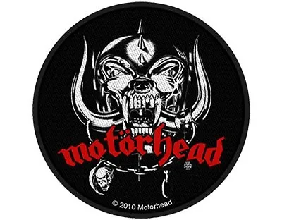 Buy MOTORHEAD War Pig Skull 2010 Circular WOVEN SEW ON PATCH Official Merch LEMMY • 3.49£