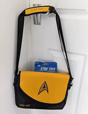 Buy Star Trek Laptop Bag Yellow / Messenger Bag - New & Official. • 39.95£