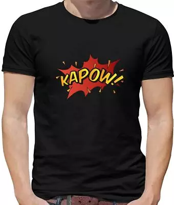 Buy Superhero Kapow Mens T-Shirt - Comic - Comics - Super Heroes - Pop Art - Graphic • 13.95£