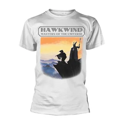 Buy Hawkwind Masters Of The Universe (White) Official Tee T-Shirt Mens Unisex • 18.27£