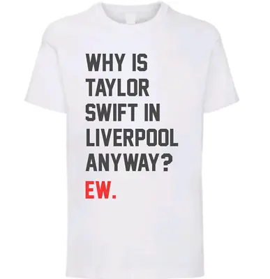 Buy New UK Stock Who Is T Swift Anyway Ew T-shirt Tee Swifty ERAS TOUR Merch • 19£