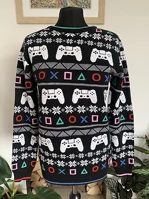 Buy PLAYSTATION CONTROLLERS - Kids Christmas Jumper - Size 13 - 14 Years - Primark • 22.99£