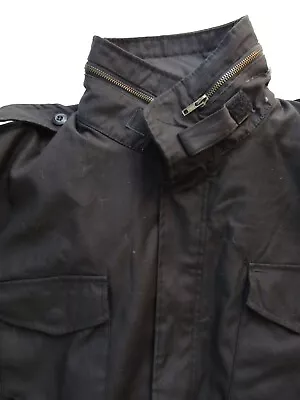 Buy M65 Men's Cold Weather Field Coat Large Regular Black LJKTB922 • 49.99£