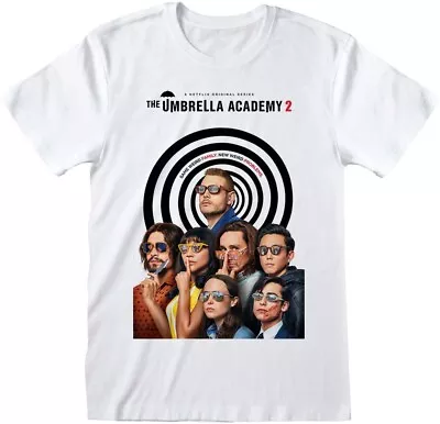 Buy Umbrella Academy - Season 2 Poster T-Shirt White • 17.84£