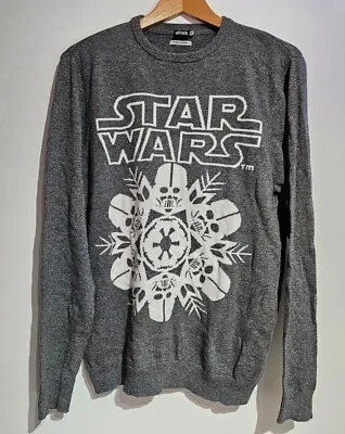 Buy Star Wars Vader Snowflake Medium Cotton Christmas Jumper Sweater Official Unisex • 15.29£