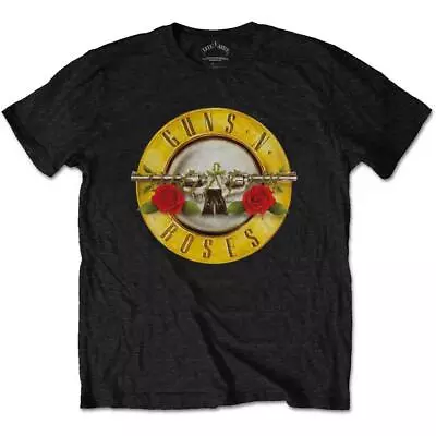 Buy Official Licensed - Guns N Roses - Classic Logo Boys T Shirt Rock Metal Slash • 14£