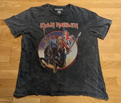 Buy IRON MAIDEN GREY NEXT T-SHIRT  Trooper Graphic Tee Top Mens Size XL Extra Large • 19.95£