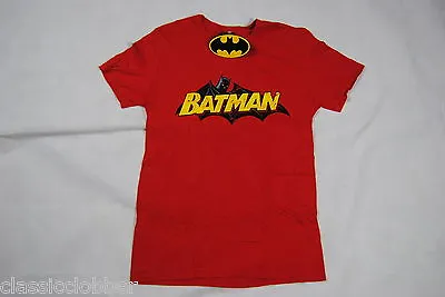 Buy Batman Distressed Classic Original Logo T Shirt New Official Dc Comics Superhero • 9.99£