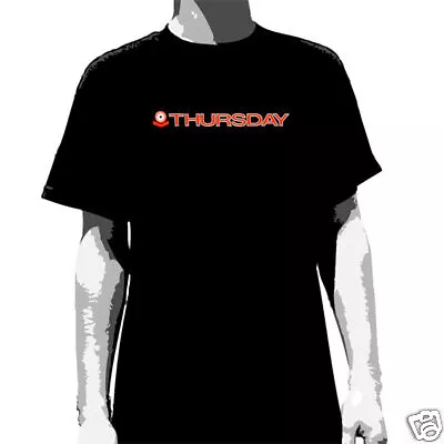 Buy THURSDAY - Text Icon T-shirt - NEW - LARGE ONLY • 25.29£
