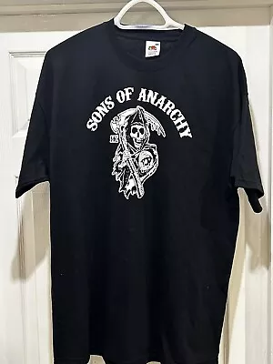 Buy Sons Of Anarchy Fruit Of The Loom T Shirt • 12.50£