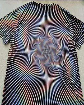 Buy Mens T-Shirt 3D Digital Illusion Size Large(40) New* • 12.95£