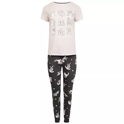 Buy New Ladies Ex-Stores Disney Thumper Print Cute Pyjama Set, Lounge Wear, PJ's • 12.99£