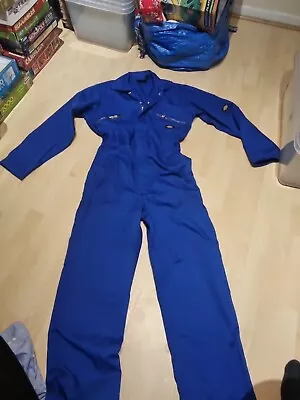 Buy Dickies Mens Royal Blue Colour Boilersuit Or Overalls. 36R Size (P2) • 16.50£