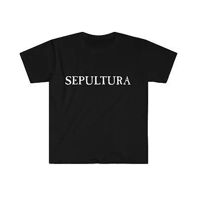 Buy Sepultura Band Logo Quality T Shirt Unisex Brazilian Thrash Metal Epic New • 19.99£