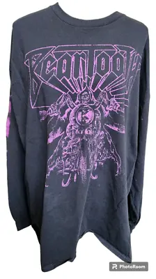 Buy Beartooth Metalcore Band T-Shirt Black Long Sleeve Red Bull Records Size 2X • 28.94£