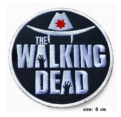 Buy Walking Dead Embroidery Patch Iron Sew On Movie Comic Fashion Badge Cartoon • 2.49£