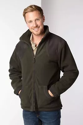 Buy Men's Rydale Sherpa Fleece Jacket Warm Country Full Length Front Zip Fleece Coat • 37.99£