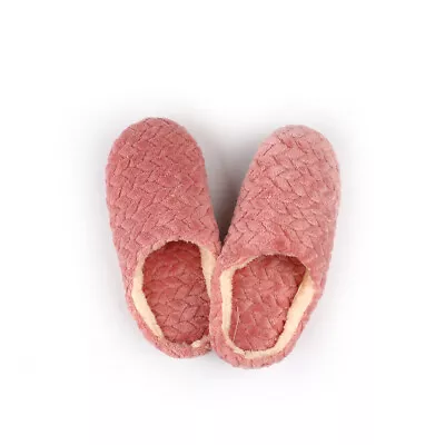 Buy Mens Womens Slippers Winter Warm Memory Foam Indoor Slip On Shoes Size5.0-8.5 • 4.07£