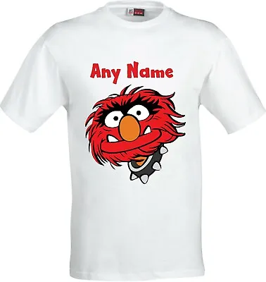Buy Personalised Animal From The Muppets Full Color Sublimation T Shirt • 9.49£